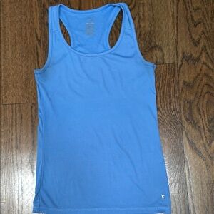 Danskin Blue Fitted Tank Top